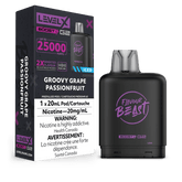 Level X Flavour Beast Boost Pod - Groovy Grape Passionfruit available on Canada online vape shop